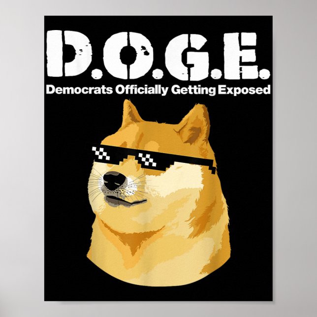 Doge Memors blir officiellt exponerade för D.o Poster (Framsidan)