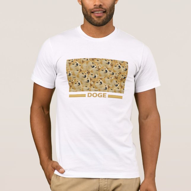 DOGE överallt T-shirt (Framsida)