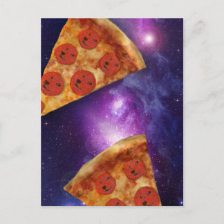 Doge Pizza Galaxy Vykort