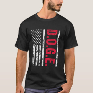 DOGE Roliga D.O.G.E. Department Of Government Effi T Shirt