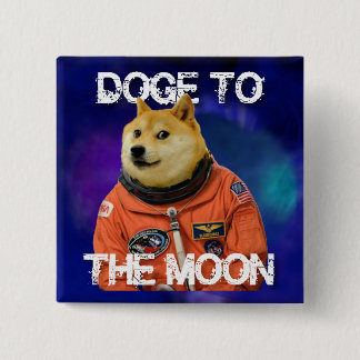 DOGE till Måne! Knapp