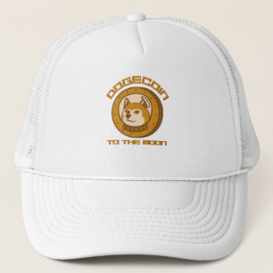 Doge till Måne Shiba Inu Crypto Keps