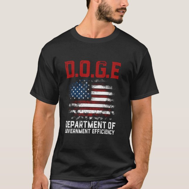 Doge Tröja Doge Department Of Government Efficienc (Framsida)