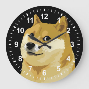 Dogecin Doge till Måne-Lagrar-marknaden Krypto-Ho Stor Klocka