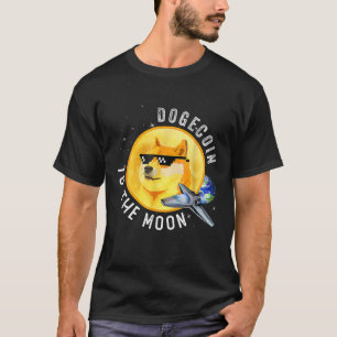 Dogecoin Crypto Doge Coin Holder Crypto to to Moo T Shirt