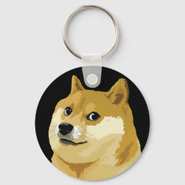 Dogecoin Doge Day to Måne Lagrar Market Crypto Nyckelring