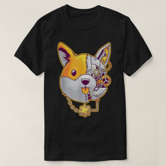 Dogecoin Doge HODL till kryptokortet Måne T Shirt (Design framsida)