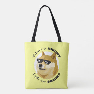 Dogecoin Future Sunglass Lagrar Market Crypto Tygkasse