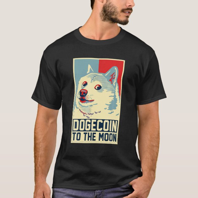 Dogecoin-gåvor, Doge Meme Mo Mo Coin T Shirt (Framsida)