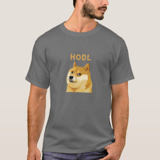 Dogecoin HODL Cryptocurrency T Shirt