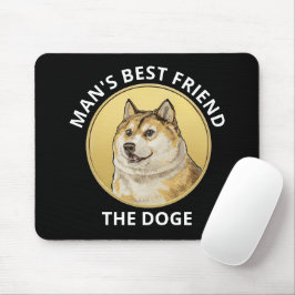 Dogecoin Hund Personlig Musmatta