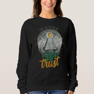 Dogecoin in Doge Vi litar på krypteringsvalutanota T Shirt