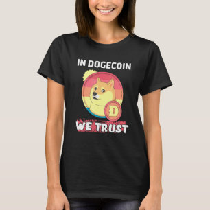 Dogecoin Måne Dab Cryptocurrency Bitcoin Dogecoin T Shirt
