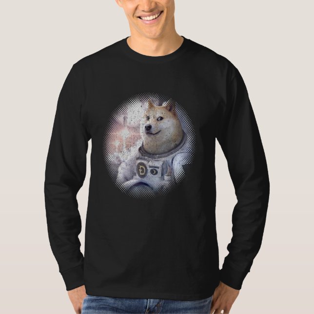 Dogecoin Millionaire Meme Hodl Crypto Cryptocurren T Shirt (Framsida)