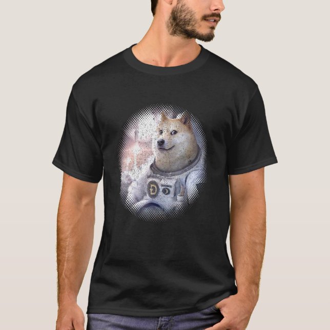 Dogecoin Millionaire Meme Hodl Crypto Cryptocurren T Shirt (Framsida)