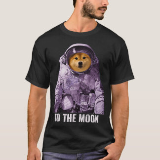 Dogecoin-premien för Dogecoin-Coolan till Måne T Shirt