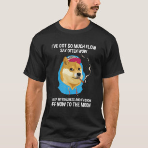 Dogecoin Rap Funny Doge Coin Hip hop T Shirt