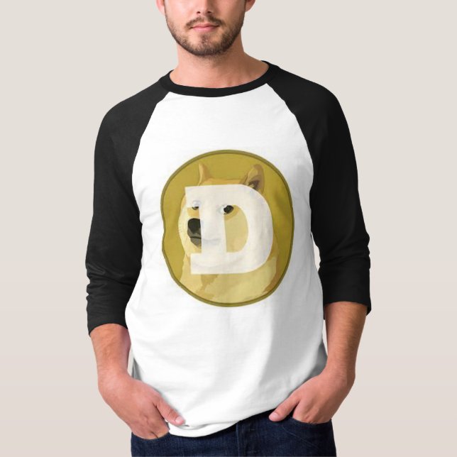 Dogecoin skjorta tee (Framsida)