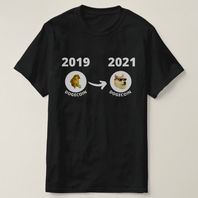 DogeCoin T Shirt (Design framsida)