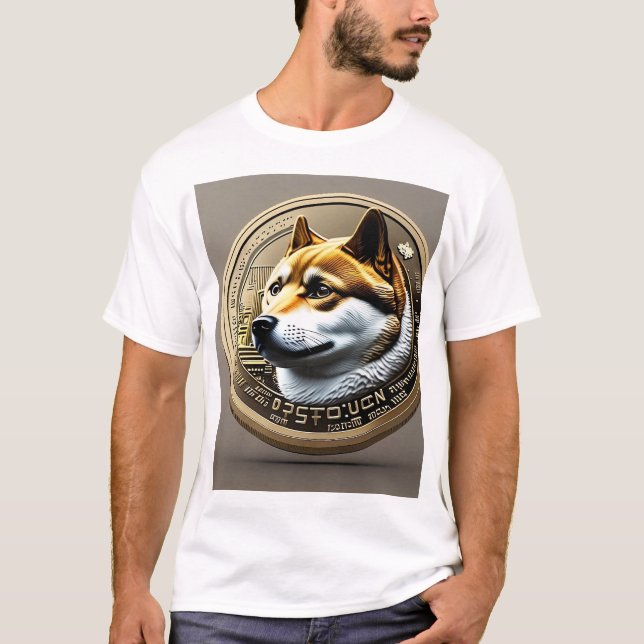 Dogecoin T-Shirt (Framsida)