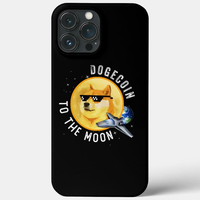 Dogecoin till Måne-kreditväxlingsobjektet (Baksida)