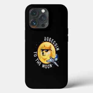 Dogecoin to Måne Funny Cryptocurrency Meme Mou