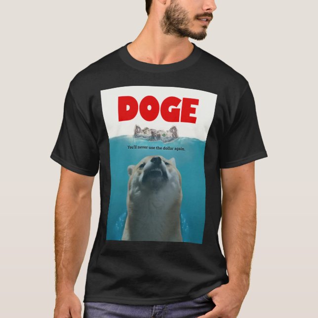 Dogecoin Yolo från Elon Musk Tweet på Doge Classic T Shirt (Framsida)