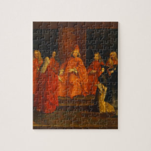 Dogen Grimani på hans biskopsstol Pussel