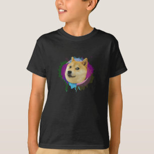 Dogen lurar skjortan (svarten) tee shirt