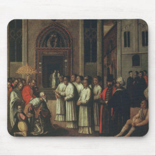 Dogen Ziani möter Pope Alexander III (1105-81) Musmatta
