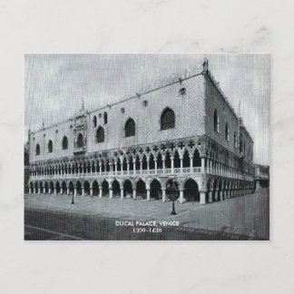 Doges Palace, DUCAL PALACE, VENICE1309-1438 Vykort