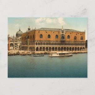 Doge's Palace I, Venedig, Italien Vykort