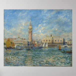 Doges Palace, Venedig - Pierre-Auguste Renoir Poster