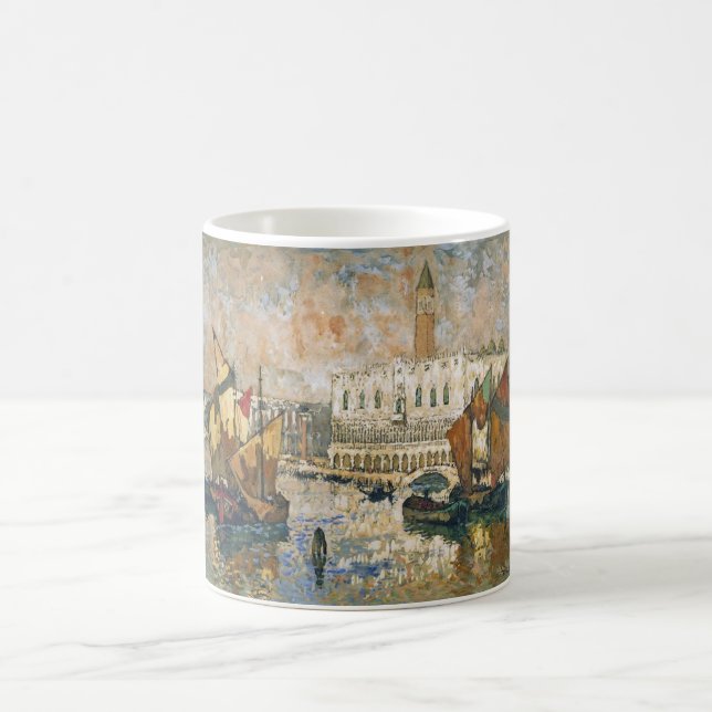 Doges palats (Palazzo Ducale) (Venedig, Italien) Kaffemugg (Center)