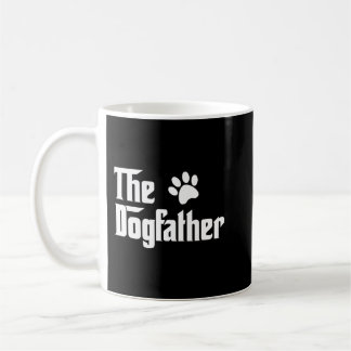 Dogfather Best Hund Pappa någonsin Rolig hund Papp Kaffemugg