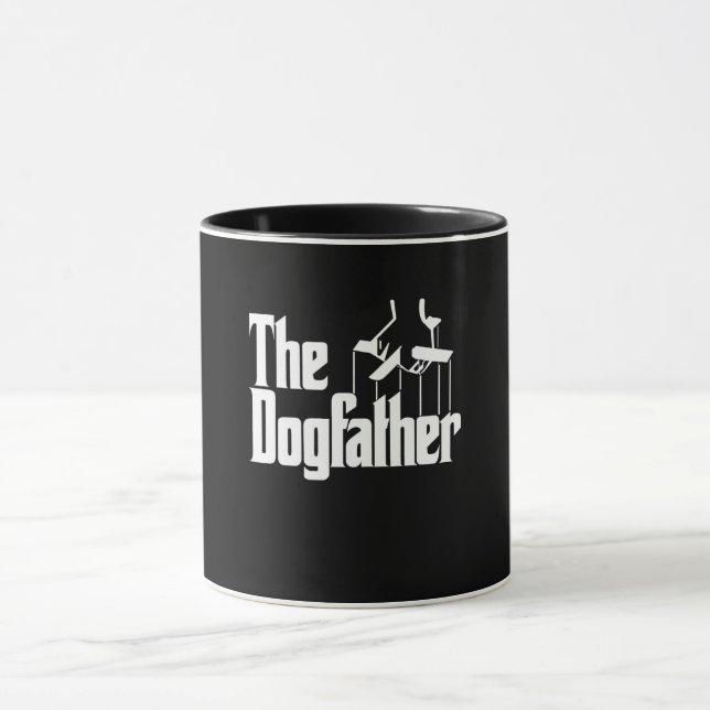 Dogfather Bone Puppets Mugg (Center)