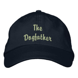 Dogfather Embroiderade Hat Broderad Keps
