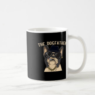 Dogfather - Frenchie Pappa Mafia Fransk Bulldog Ga Kaffemugg