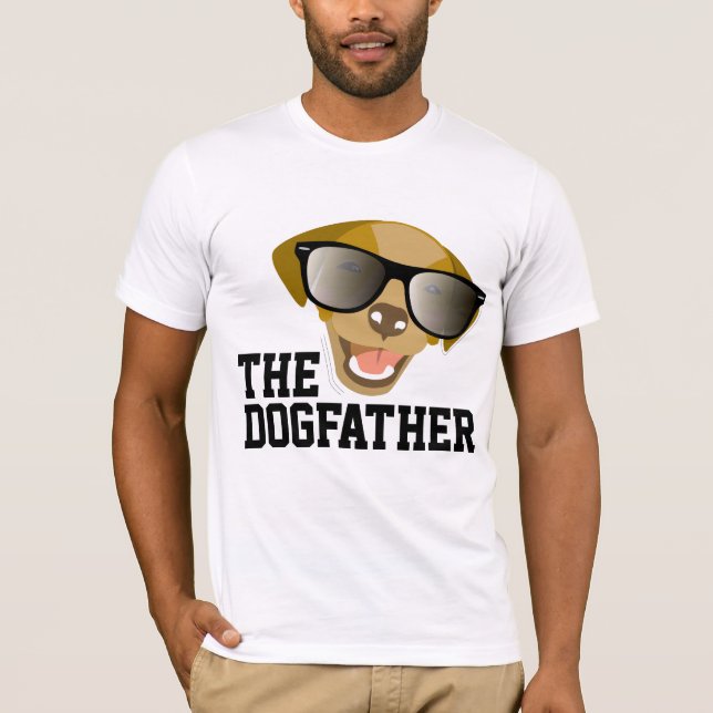 DOGFATHER ROLIG HUND T-shirts (Framsida)