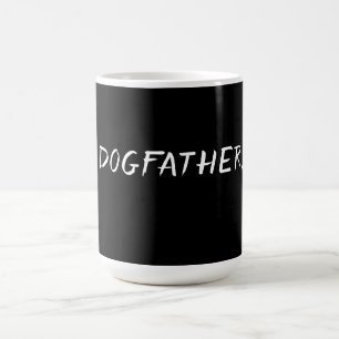 Dogfather – Rolig hundpappa-design Kaffemugg