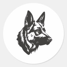 Dogfather Shepherd Ansiktsdekal