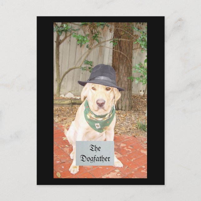 Dogfather Vykort (Framsida)