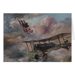 Dogfight 1917 hälsningskort