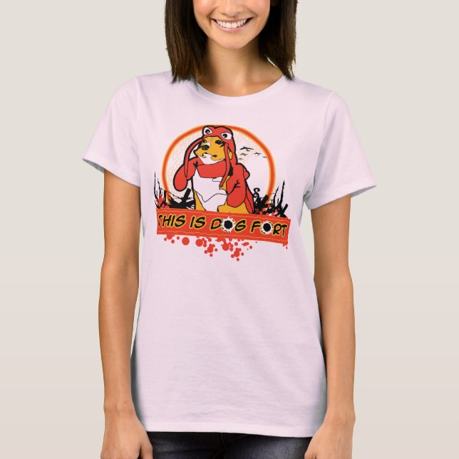 Dogfort Tshirt T Shirt (Framsida)