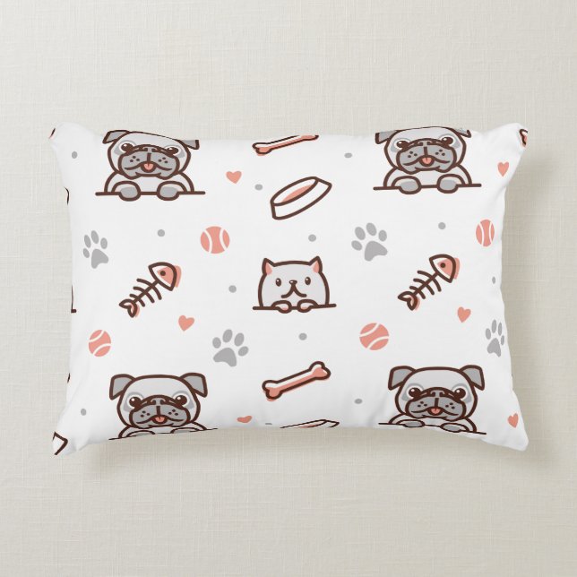 Dogg Mix Prydnadskudde (Framsidan)