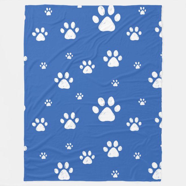 Dogg Pawz 60 x 80 Fleece Blanket (Framsidan)