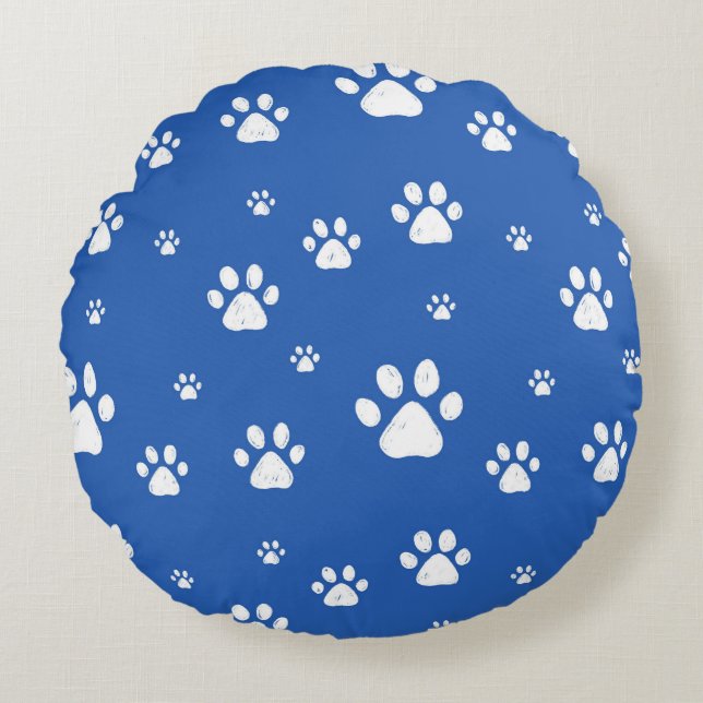 Dogg Pawz Rund Kudde (Framsidan)