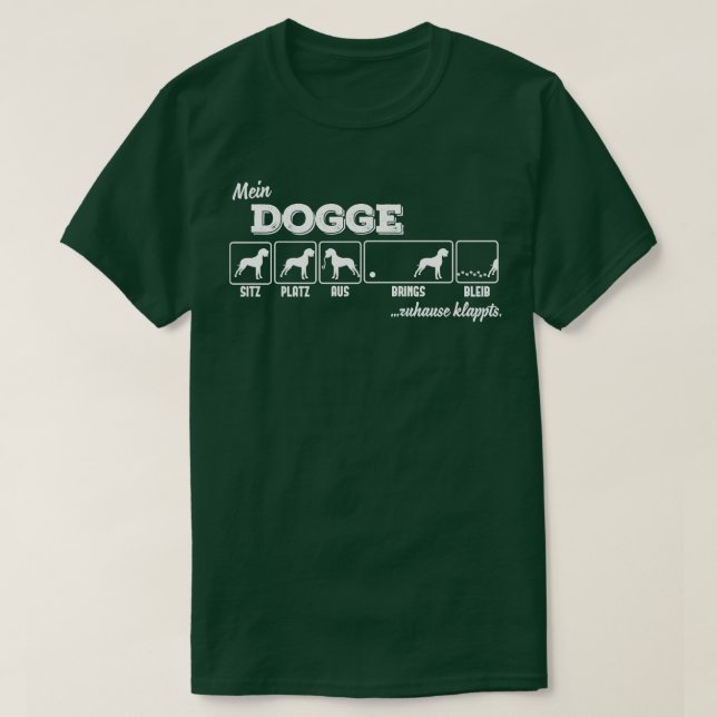 Dogge T Shirt (Design framsida)