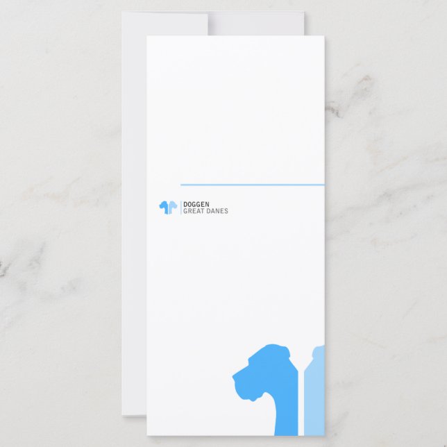 Doggen GREAT DANE (Framsida)