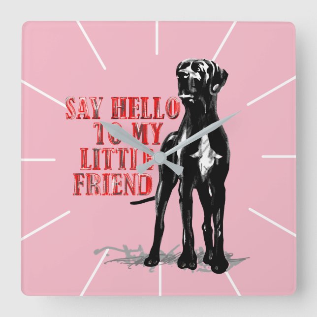 Doggen Klocka Lustig (Framsida)